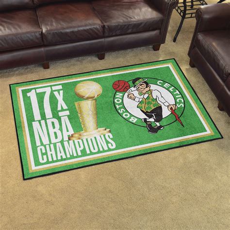 Fanmats Boston Celtics 4X6 Plush