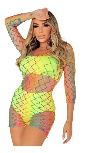 Vestido Arrast O Carnaval Mini Tubinho Balada Lingerie Sexy Parcelamento Sem Juros