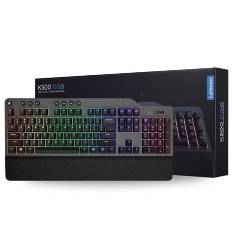 Teclado Mecânico Gamer Lenovo Legion K500, RGB, Switch Red, Anti ...