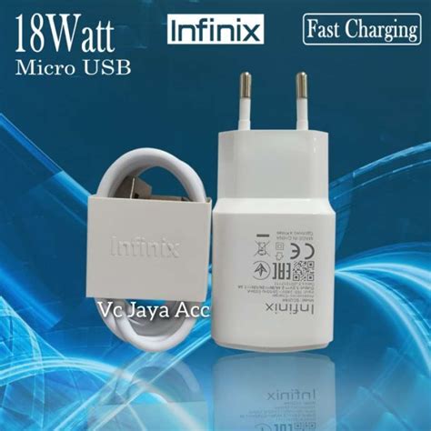 Promo Charger Infinix Smart 7 Hot 10s Nfc Hot 20i 18w Fast Charging Diskon 50 Di Seller