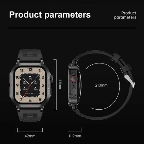 Купить Новинка 2024 года, спортивные прочные военные умные часы ...