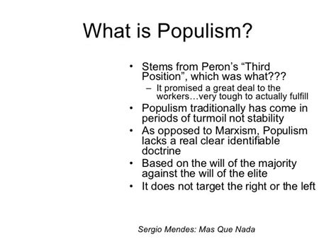 Latin American Populism Web