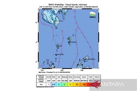 Melonguane Sulawesi Utara Diguncang Gempa 6 Magnitudo Koran Jakarta