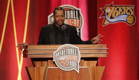 Sixers Roundup Allen Iverson S Hall Of Fame Speech Universally Praised