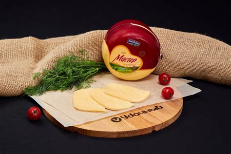 Сыр "Мастер" 50%, Киприно - Твердые / Полутвердые - «Удачный»
