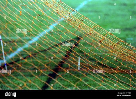 Football Net Texture Stock Photo Alamy