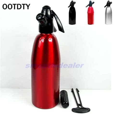 Купить бар инструменты алюминиевый сода 1000 мл сифон чайник бар ...