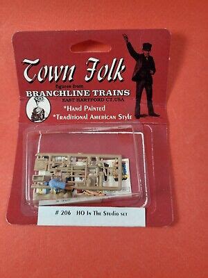 HO Scale Artist And Nude Model In The Studio Kit NEW Branchline Trains Sticker EBay