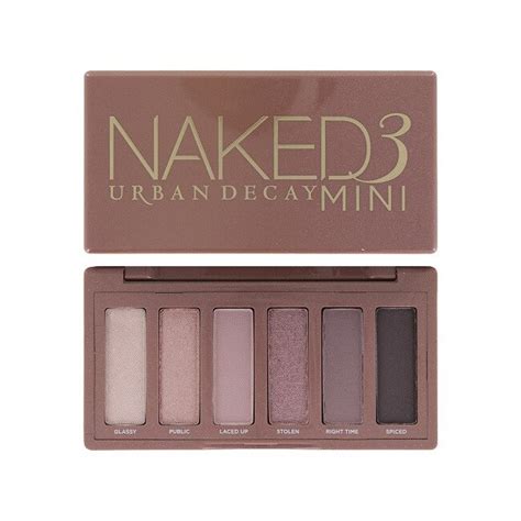 Палитра сенки за очи Urban Decay Naked 3 Mini 6 цвята eMAG bg