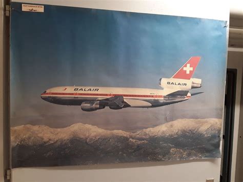 Flugzeug Bild Balair Schweiz MCDonnell Douglas DC 10 Kaufen Auf