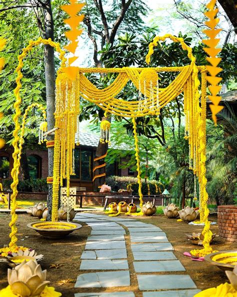 51 Haldi Decor Ideas For A Beautiful Celebration Wedbook Haldi