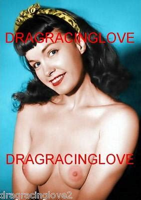 Gorgeous S Sex Symbol Bettie Page Hot Nips Pin Up Photo