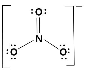 The number of bond pairs present in the lewis dot structure of NO3 ion is: