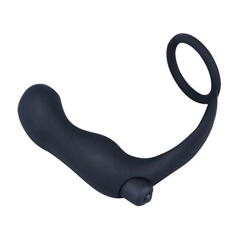 Plug Anal Massageador Estimulador Próstata Anel Peniano Vibrador Interno Silencioso Shopee