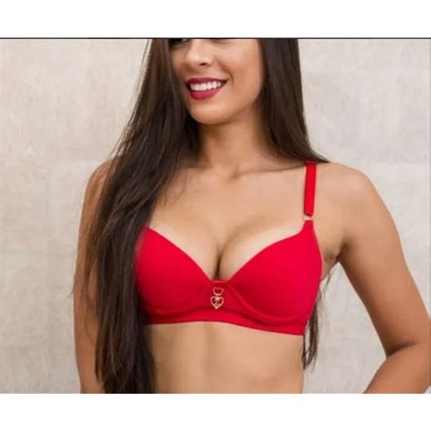 Sutiã Básico kit c 3 Reforçado de Microfibra Bojo Lingerie Promoção Shopee Brasil