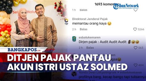 Ditjen Pajak Mendadak Pantau Akun Istri Ustaz Solmed April Jasmine