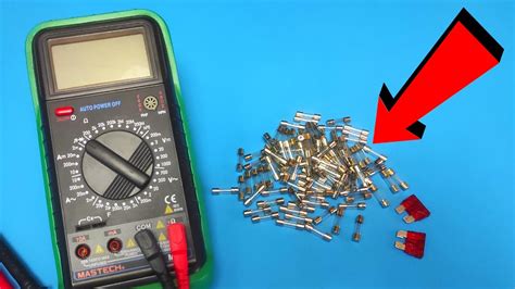 How To Test A Fuse With A Multimeter Youtube