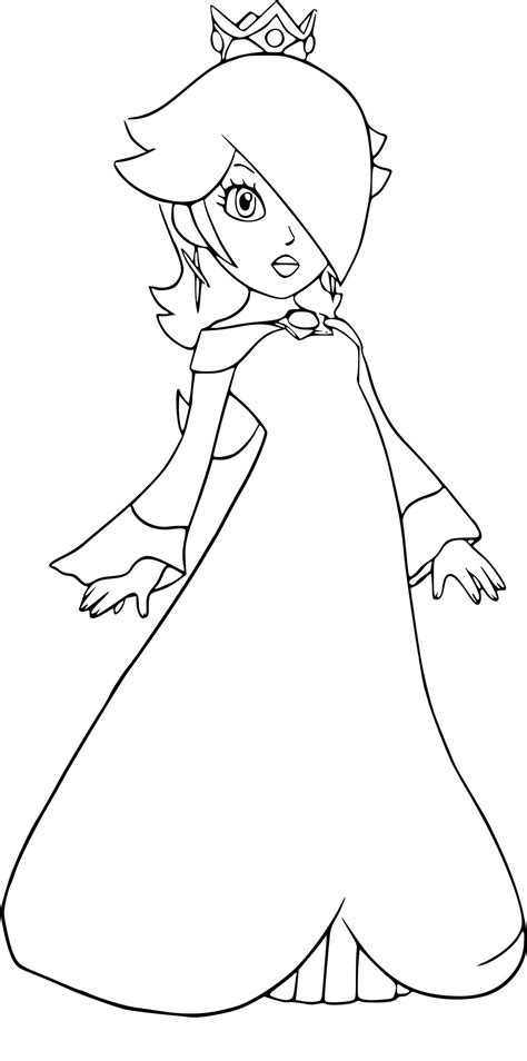 Rosalina Coloring Sheet