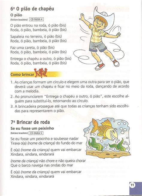Poemas Usados Em Brincadeiras Cantadas - Brincadeiras Cantadas Na Educação Infantil - RETOEDU