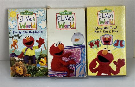 SESAME STREET VHS TAPES LOT