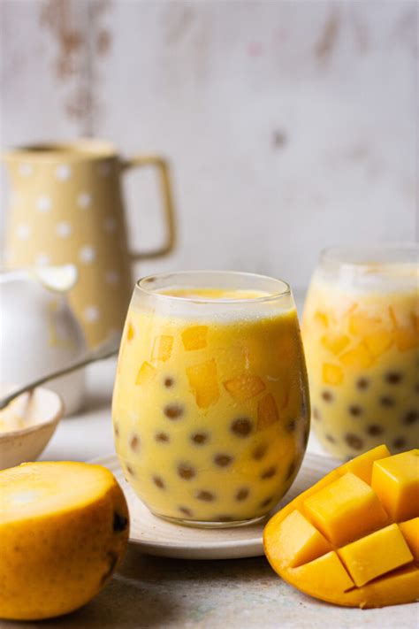 MANGO BOBA MILK Bake With Shivesh