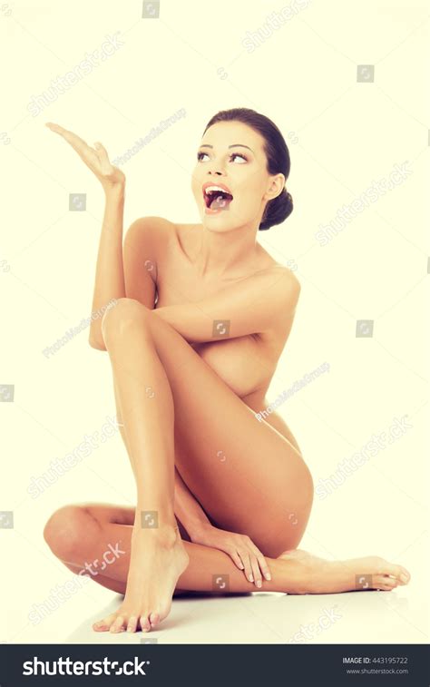 Стоковая фотография 443195722 Sexy Fit Nude Woman Healthy Clean Shutterstock