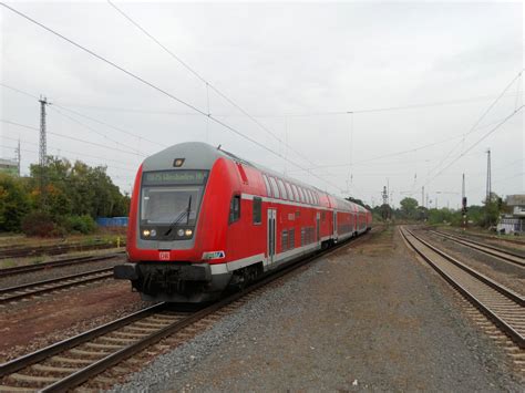 DB Regio Hessen Doppelstockwagen Auf Der RB75 Am 14 10 16 In