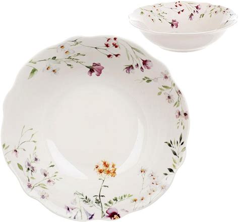 Сервировочный набор 2 глубоких тарелок Flower arrangement 23cm – фото ...