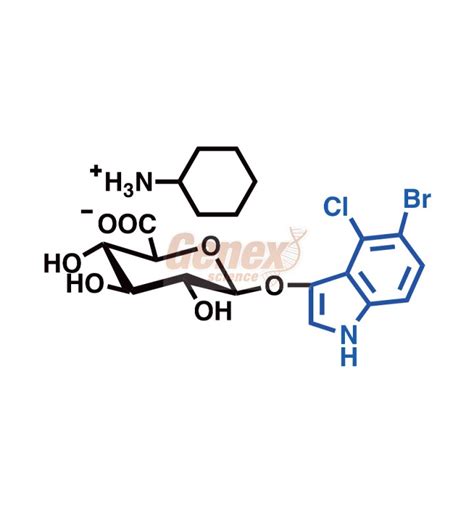 5 Bromo 4 Chloro 3 Indoxyl Beta D Glucuronic Acid Cyclohexylammonium