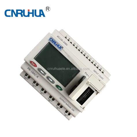 Pr-18ac-r Mini Programmable Plc Controller - Buy Plc,Plc Controller ...