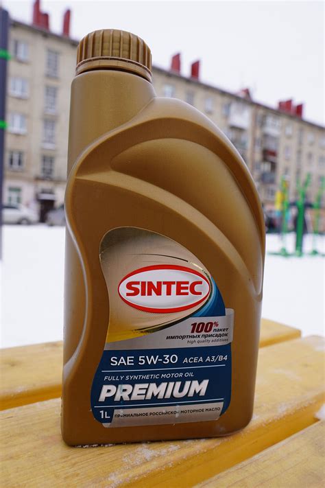 Sintec Premium 5W-30 A3/B4 свежее - Лабораторные анализы - Свежие ...