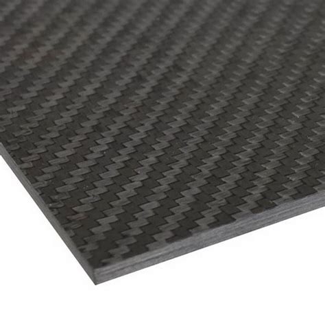 K Plain Weave Carbon Fiber Sheet Glossy Carbon Fiber Plate Board