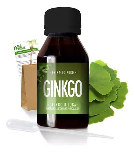 Ginkgo Biloba Circulación Extracto Concentrado 30 60 Días MercadoLibre