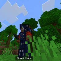 Download Black Hole Mod for Minecraft PE: dark objects