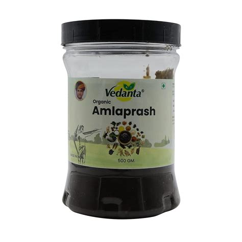 Buy Vedanta 100 Organic Amlaprash Chyawanprash 500g Natural