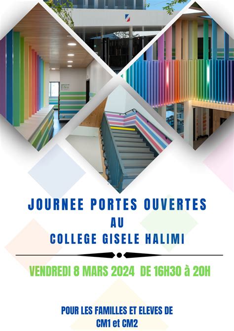 Journée portes ouvertes au collège Gisèle Halimi Site du Collège