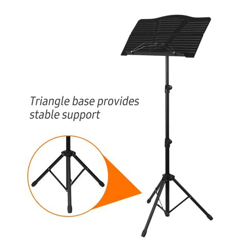 TUNYIN Nifty Tragbare Blatt Musik Stehen Klapp Musik Buch Stand