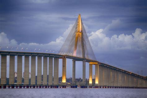 Ponte Rio Negro Volta A Ser Iluminada Ap S Tr S Anos