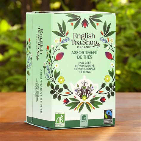 English Tea Shop Organic Tea Bags Assortment English Tea Shop