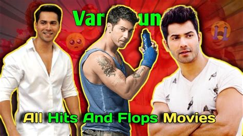 Varun Dhawan All Hits And Flops Movies 🤯 Youtube