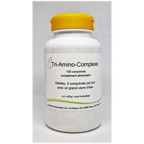 Tri-Amino-Complexe - 100 comprimés Comprimés 100
