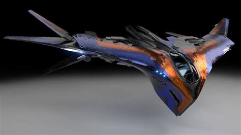 ArtStation - Fan Art of the Milano from Guardians of the Galaxy