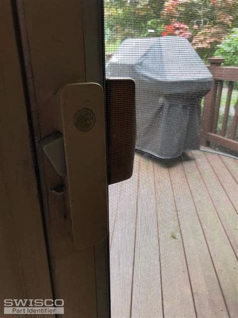 Pella Screen Door Latch Exterior