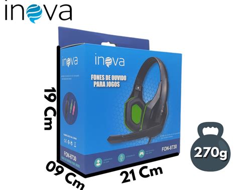 Jonh Variedades DROP Fone Headset Gamer Fio INOVA FON 8730 Meu