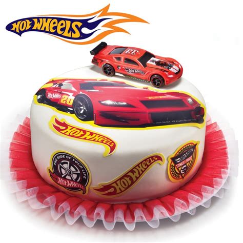 HOT WHEELS ΣΧΕΔΙΟ ΓΙΑ ΤΟΥΡΤΑ ΓΕΝΕΘΛΙΩΝ Kardasis Decorations