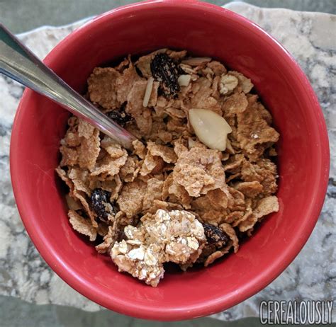 Review Vanilla Almond Raisin Bran Crunch Cerealously