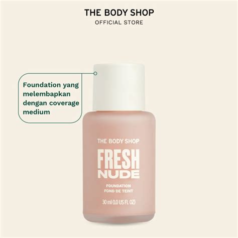 The Body Shop Fresh Nude Foundation Light 2C 30Ml Lazada Indonesia