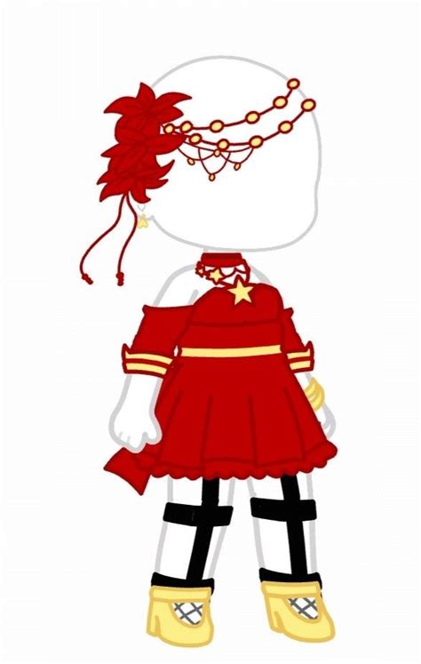 Outfit Ideas Gacha Club Dancers Outfit Club Outfit Ideas Red Outfit