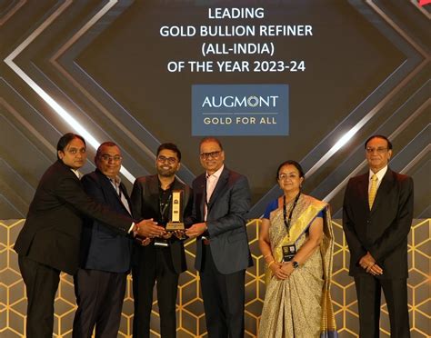 augmont gold   wins top honours gemsjewellery