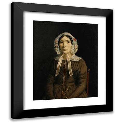 Jean Baptiste Camille Corot X Black Modern Framed Museum Art Print